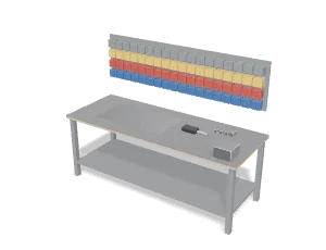Rivet & sheet-metal bench