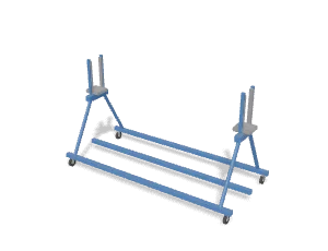 Wing cart, empty