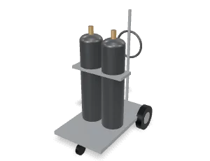 Nitrogen cart