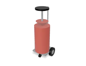 Oil drain cart
