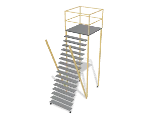 Wing / tail work stand, 4 m