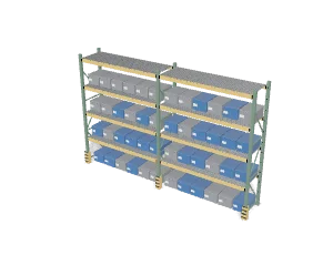 Racking with totes