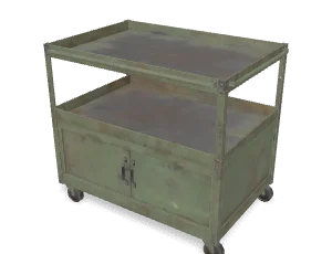 Heavy storage cart