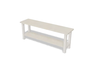 Simple plywood bench