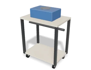 Flip-top tool stand