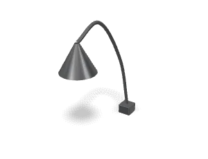 Articulating task lamp