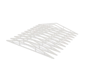 Open wood trusses