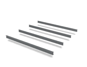 Exposed steel beams