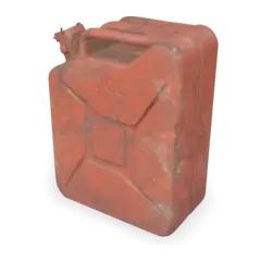 Steel jerrycan