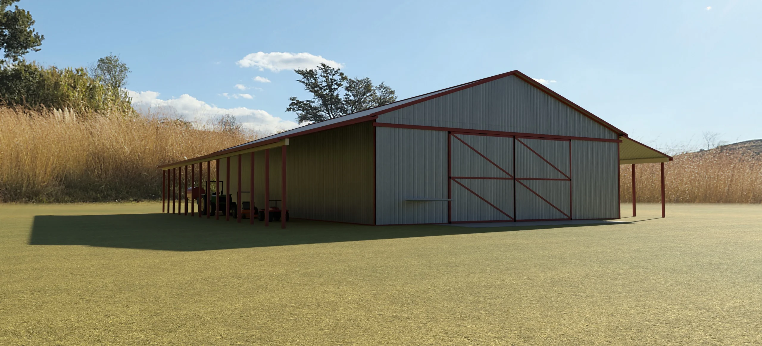 Machine shed
