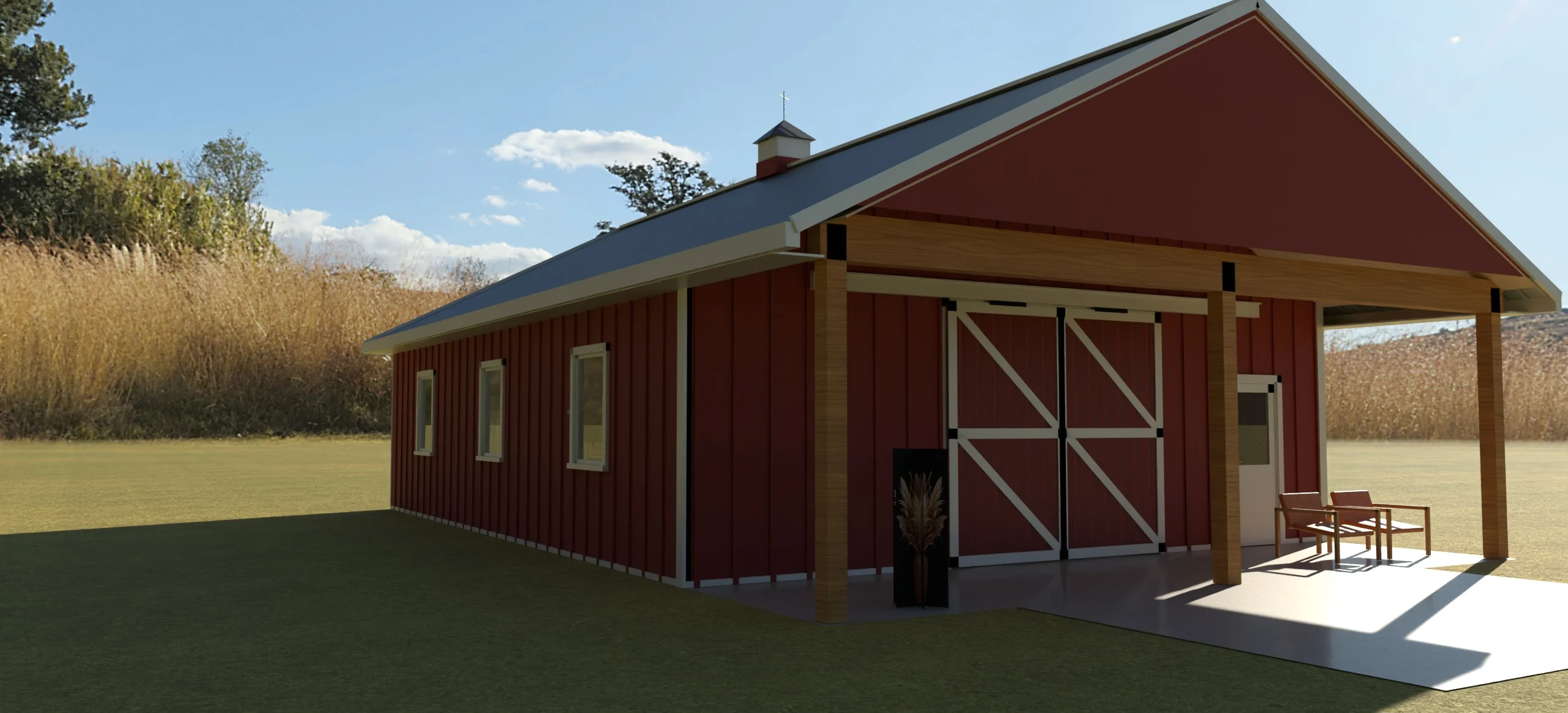 The woodworker’s barn